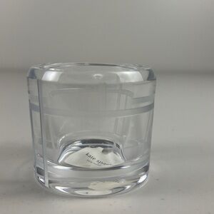 Kate Spade Etched SquaresPattern: Madison Square by Lenox‎ leaded votive holder